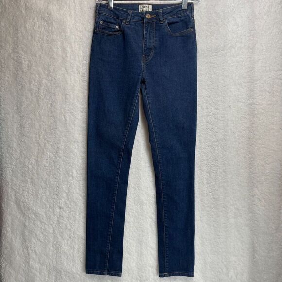 Acne Studios Women's size 28/32 Pin Raw Reform High Waist Denim Skinny Jeans - Picture 1 of 9